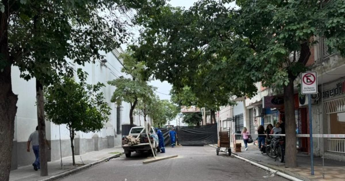 Atencioacuten conductores- Aguas de Santiago anuncioacute trabajos por dos semanas sobre calle Urquiza