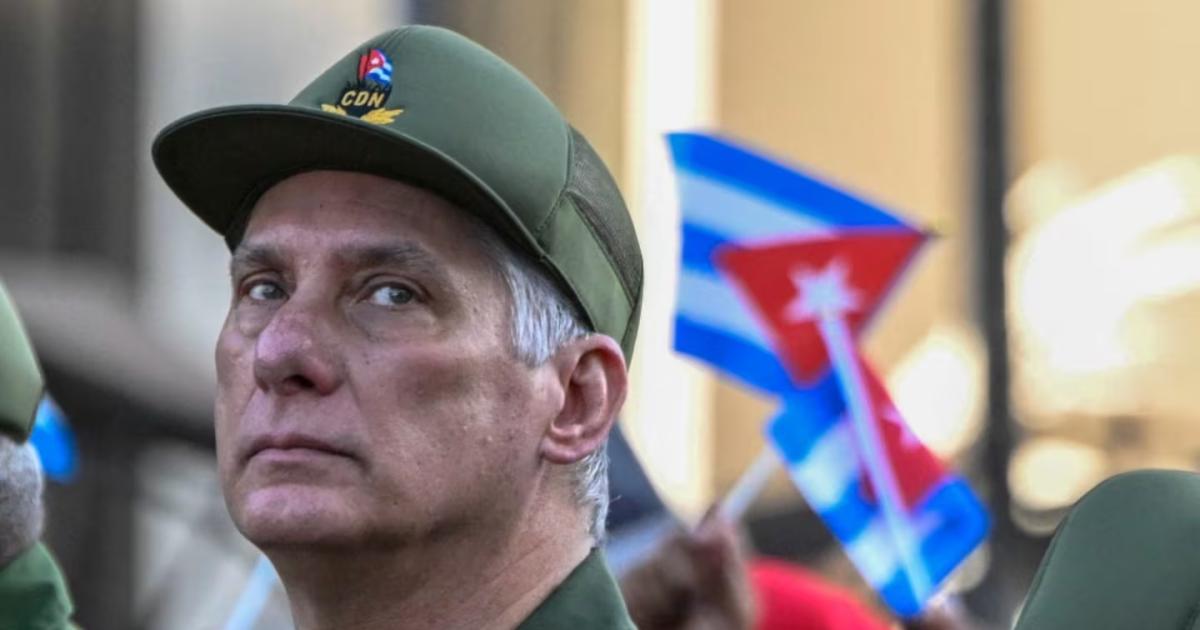 El presidente cubano Miguel Díaz-Canel (Foto- Reuters)