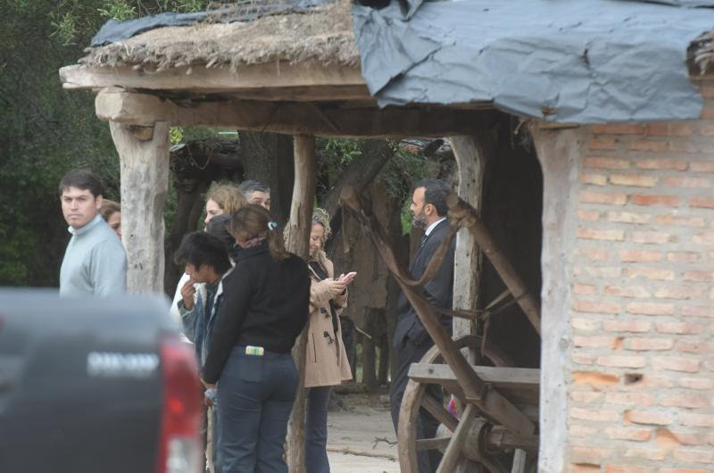 El momento en que las autoridades arribaron al sitio