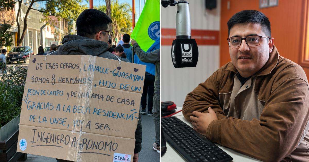 Nahuel el estudiante que emocionoacute al paiacutes- La universidad puacuteblica me cambioacute la vida