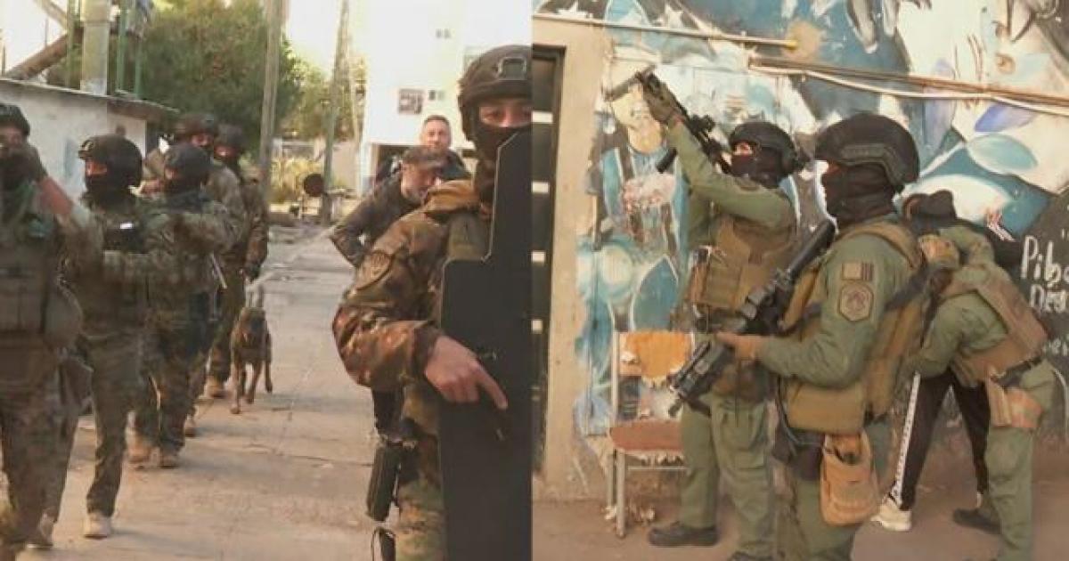 Mega operativo anitidrogas - Foto- Todo Noticias