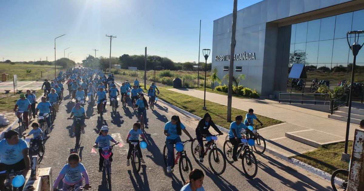 La Cantildeada celebroacute su aniversario con una bicicleteada y cierra los festejos con el acto central