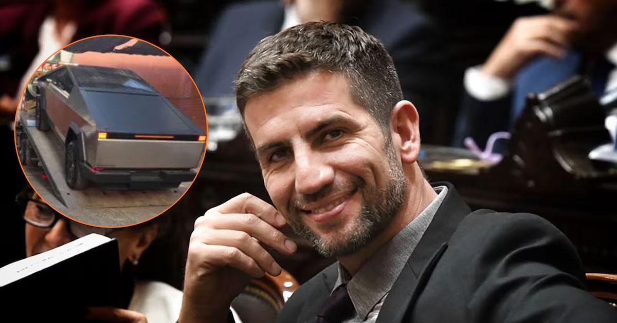 El diputado que fue al Congreso con un Tesla contoacute cuaacutento lo pagoacute y los impuestos que le cobraron en Argentina