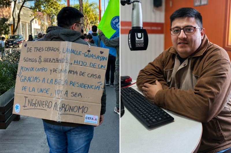Nahuel el estudiante que emocionoacute  al paiacutes- La universidad puacuteblica me cambioacute la vida