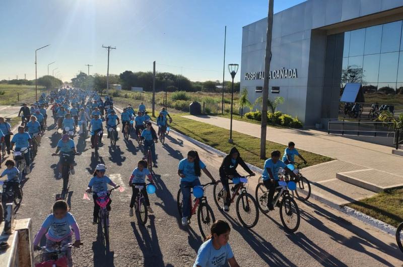 La Cantildeada celebroacute su aniversario con una bicicleteada y cierra los festejos con el acto central