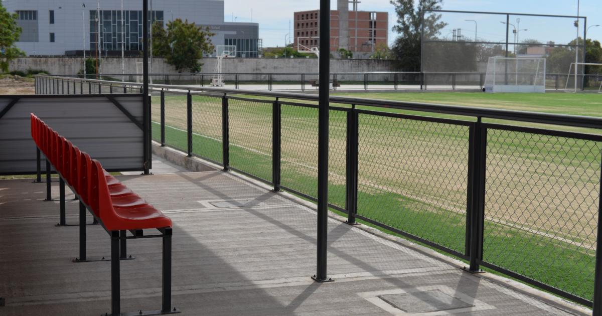 Hoy seraacute inaugurada la cancha de Hockey municipal termense