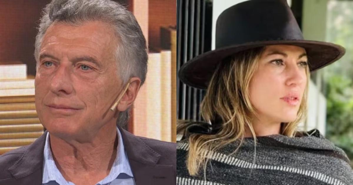 Mauricio Macri y Dolores Teuly (Foto- captura TN-Captura Eltrece)