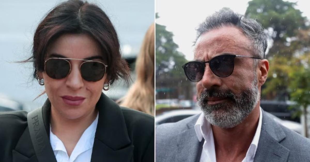 Gianinna Maradona y Leopoldo Luque