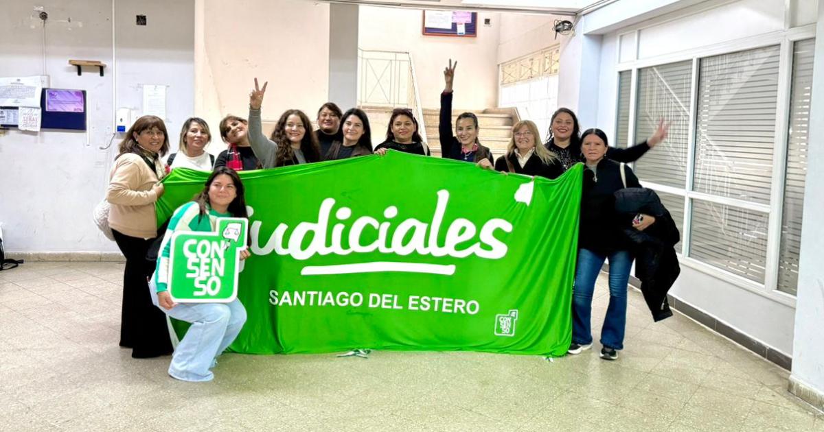 La Lista Verde ganoacute las elecciones judiciales y haraacute historia en el sindicato