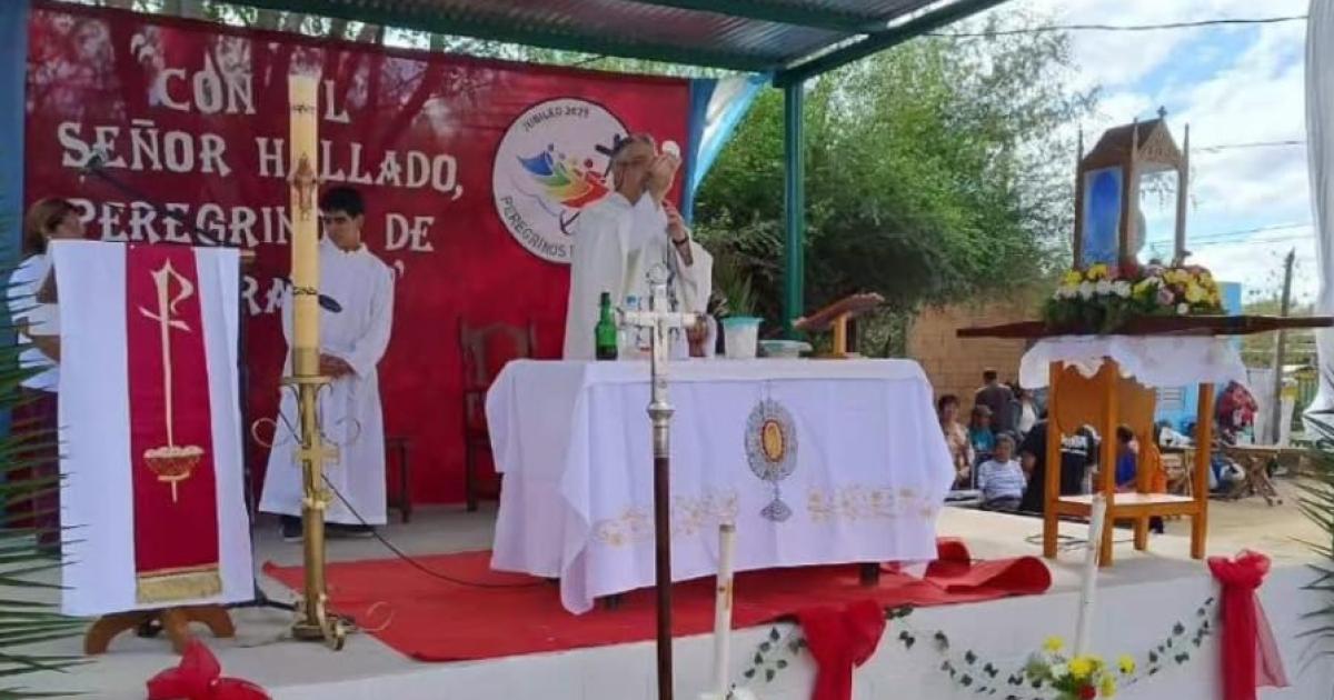 Villa Jimeacutenez honra hoy a su santo patrono con procesioacuten misa y fiesta popular