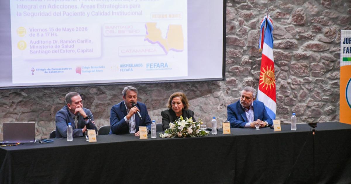 Santiago del Estero fue sede de las 3deg Jornadas Regionales de Farmacia Hospitalaria