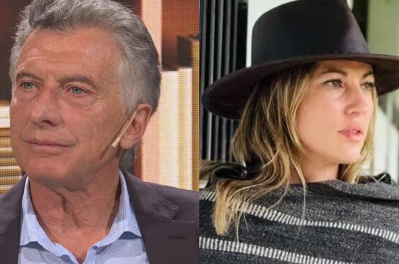 Mauricio Macri y Dolores Teuly (Foto- captura TN-Captura Eltrece)