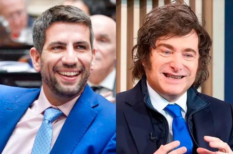 Se lo dono al paiacutes- un diputado libertario le ofrecioacute su Tesla Cybertruck a Milei