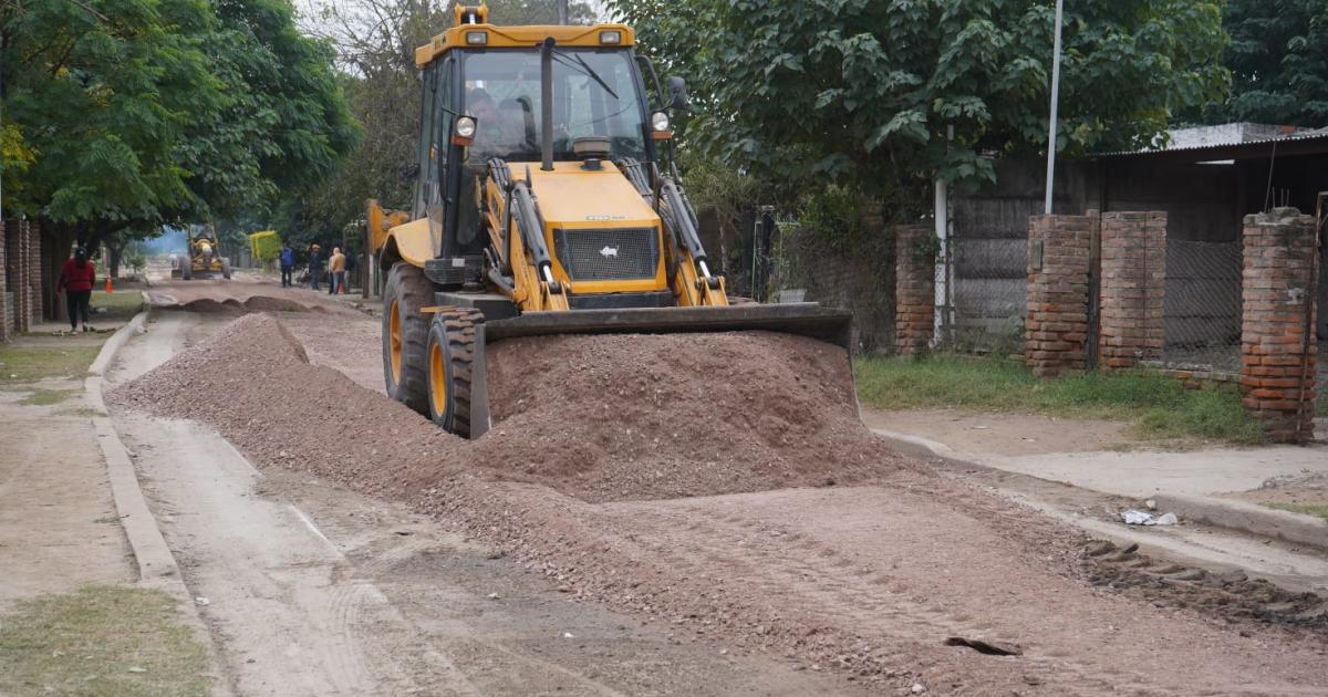Avanzan los trabajos de mantenimientos de calles