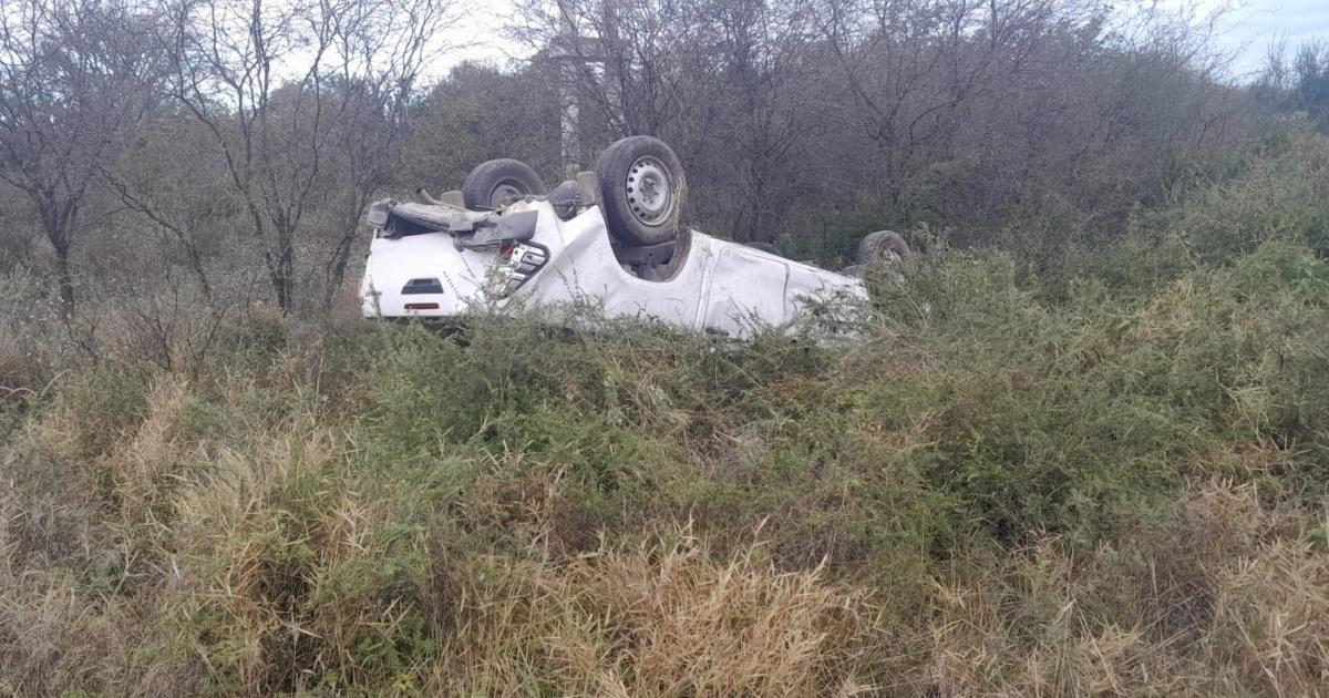 Dos chanchitos provocan choque entre dos camionetas en el paraje San Isidro