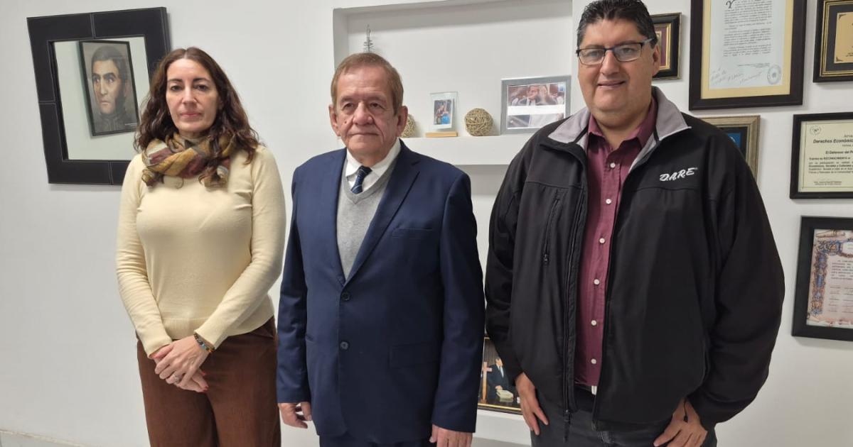 Luis Ger informoacute sobre las acciones de la Defensoriacuteade la ciudad Capital 