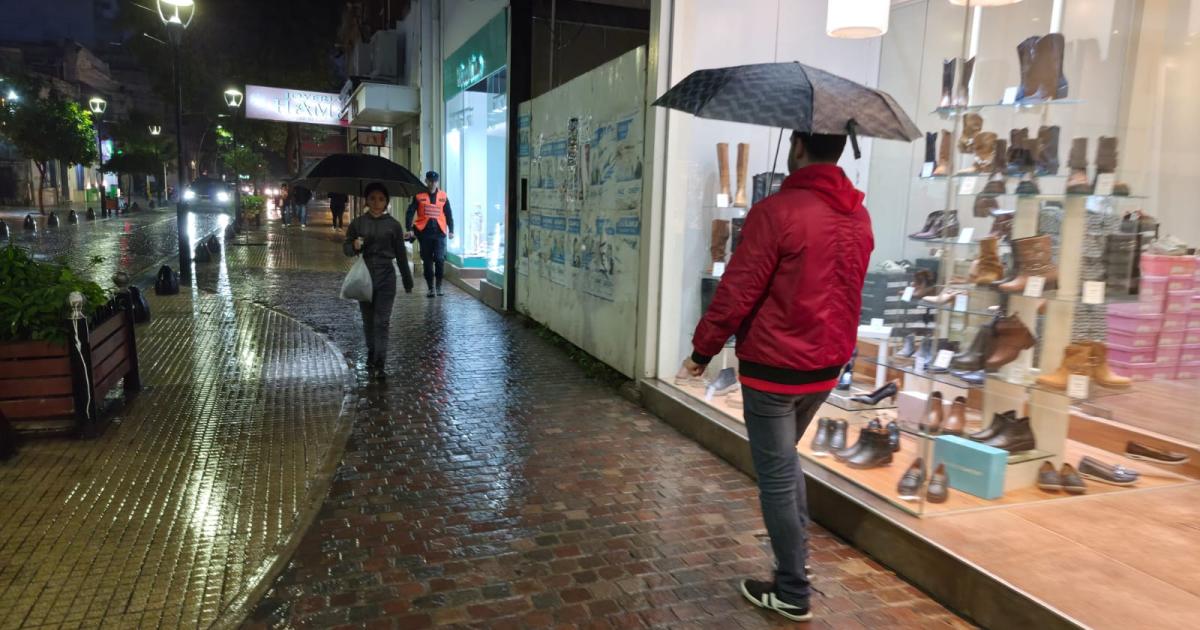 FOTOS  Postales de una tarde pasada por agua en el corazoacuten de Santiago del Estero