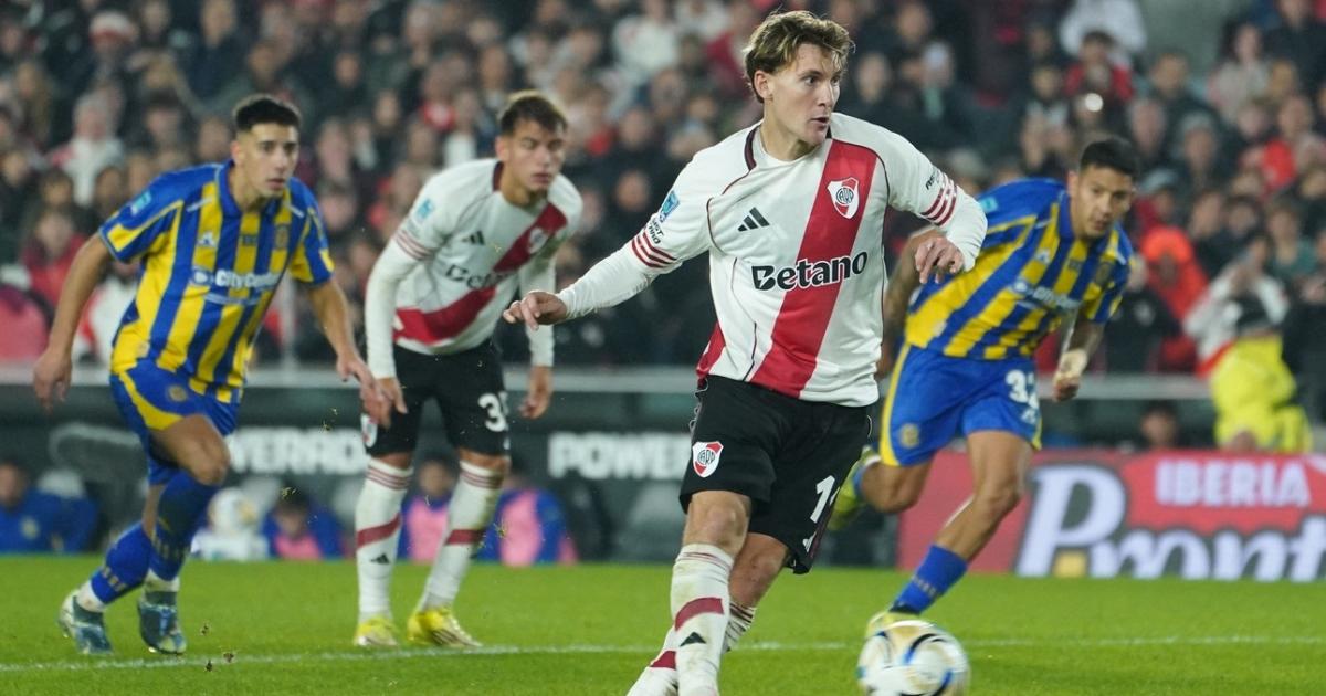 River contra Rosario Central por la semifinal (Foto Juano Tesone - CLARIN)
