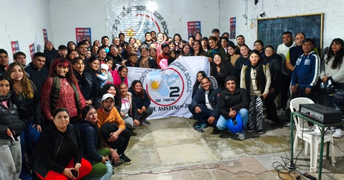 Partido Integracioacuten 2 de Abril brindoacute su respaldo a Russo