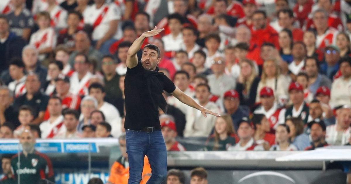 Coudet quedoacute reconfortado- Hicimos un gran partido contra un gran rival