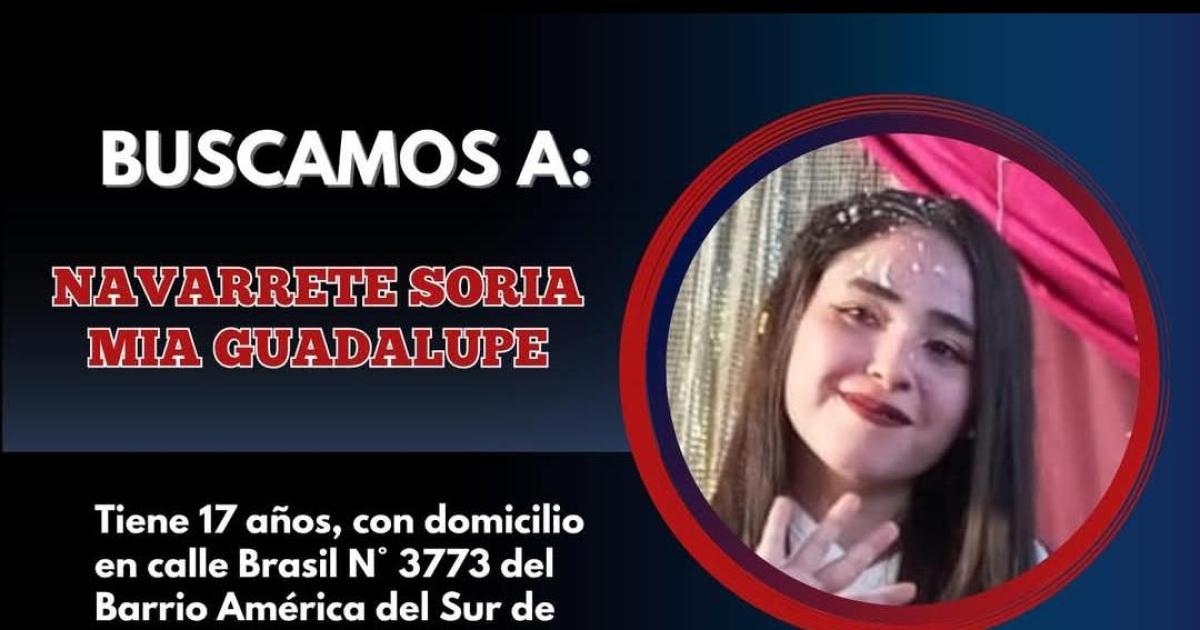 Intensa buacutesqueda de una adolescente del barrio Ameacuterica del Sur