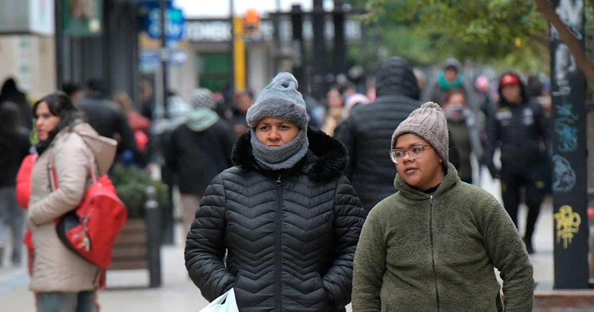 La semana inicia con temperatura bajo cero