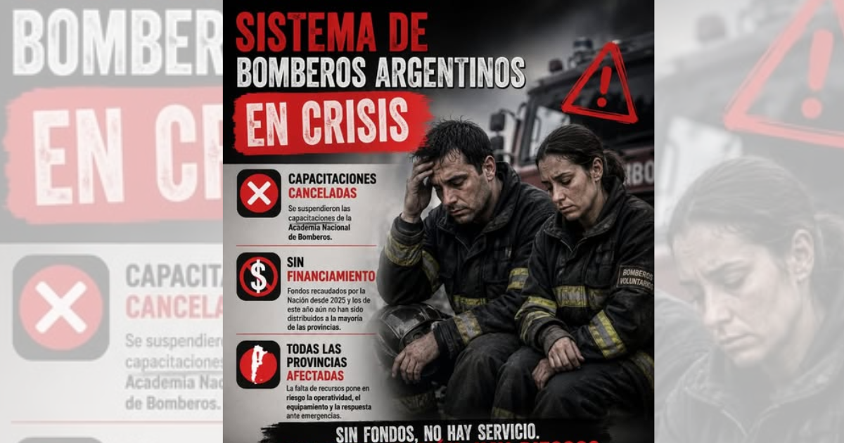 Bomberos de Santiago del Estero en crisis- la falta de fondos nacionales pone en riesgo la respuesta ante emergencias