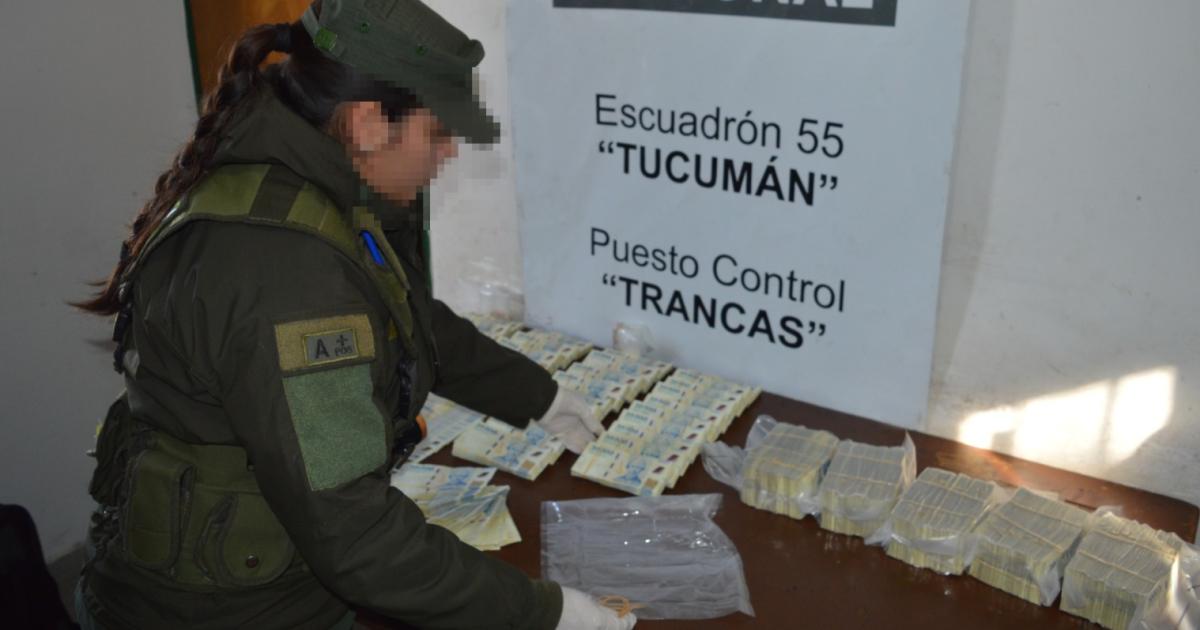Ruta 9- viajaba desde Salta en colectivo de larga distancia con maacutes de 159000000 sin aval legal