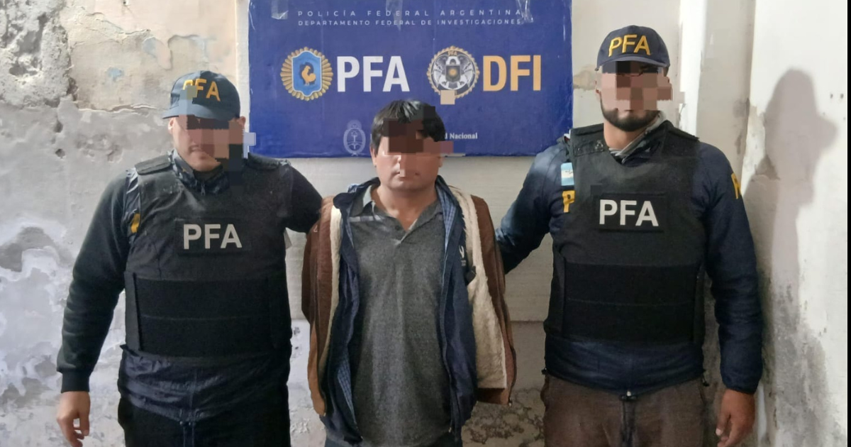 La Policiacutea Federal divisioacuten Riacuteo Hondo detuvo a un proacutefugo acusado de abuso sexual