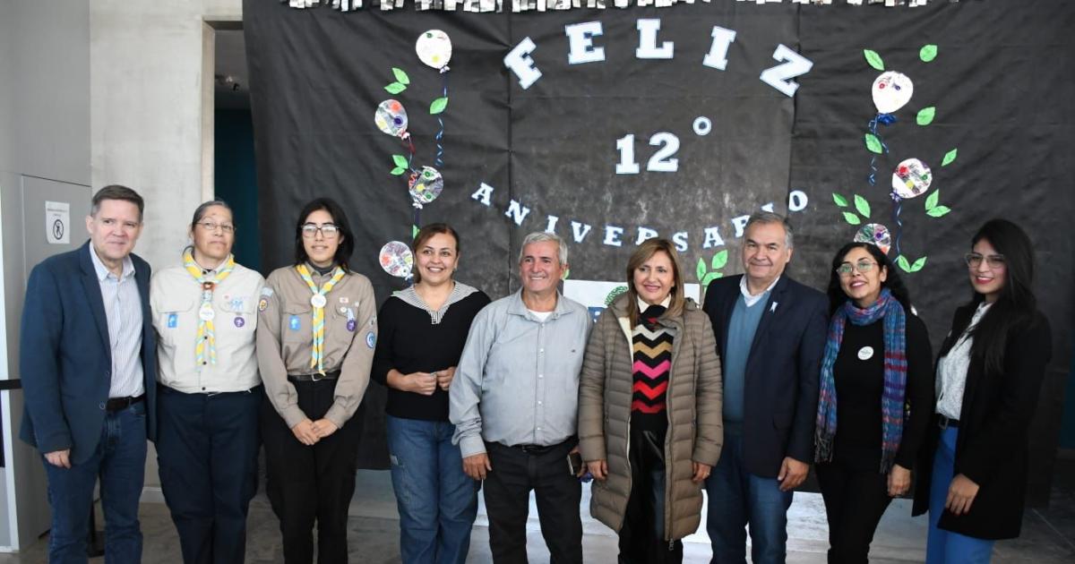 Autoridades municipales participaron del acto por un nuevo aniversario de la asociacioacuten ambientalista Traeer