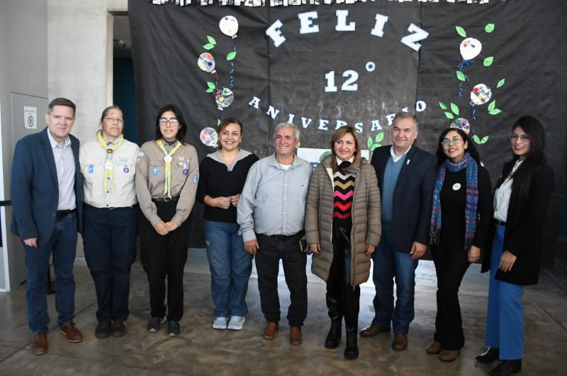 Autoridades municipales participaron del acto por un nuevo aniversario de la asociacioacuten ambientalista Traeer