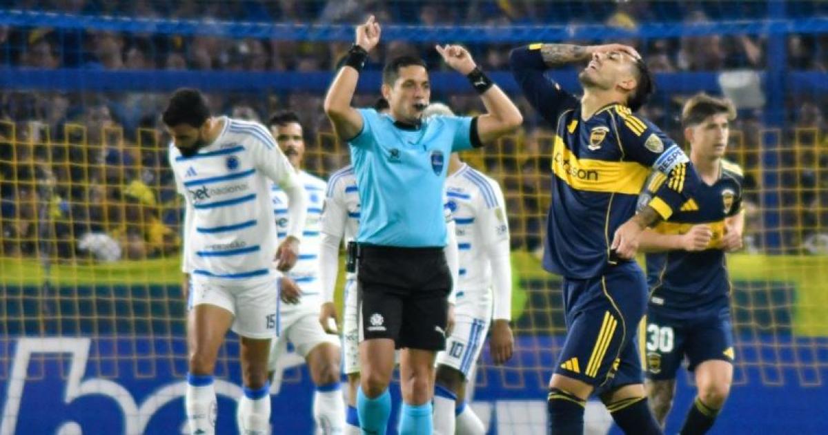 Boca empató 1 a 1 ante Cruzeiro - Foto- El Grfico