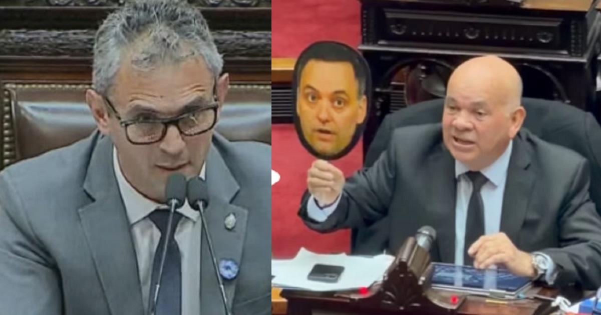 Cruce en Diputados - Foto- Todo Noticias