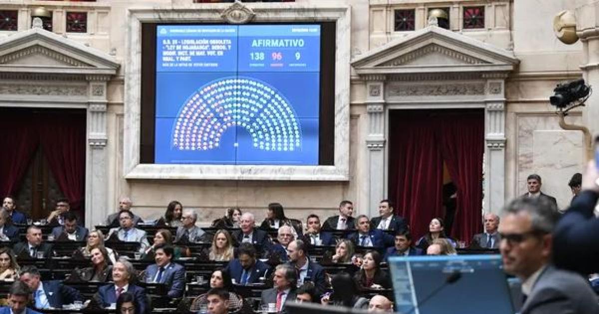 Diputados aproboacute la Ley Hojarasca y el oficialismo avanza con su plan de desregulacioacuten