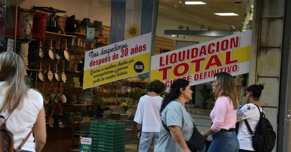 EFECTO Para Lourenzo la caida del consumo es el principal factor que llevó a la crisis que hoy padecen las pymes