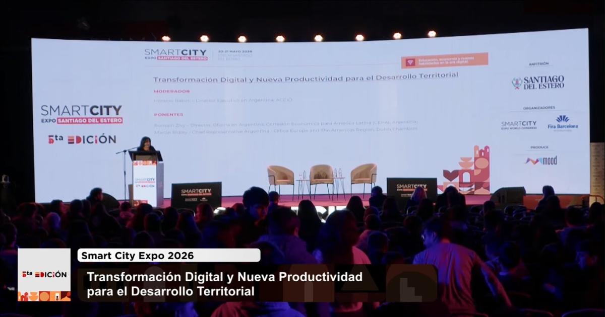 EN VIVO Seguiacute la 2da jornada del Smart City Expo- cronograma completo del evento de innovacioacuten maacutes importante de la regioacuten