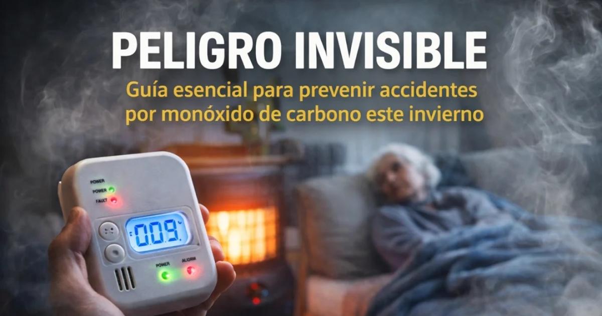 Peligro invisible- coacutemo prevenir accidentes por monoacutexido de carbono en estos diacuteas friacuteos