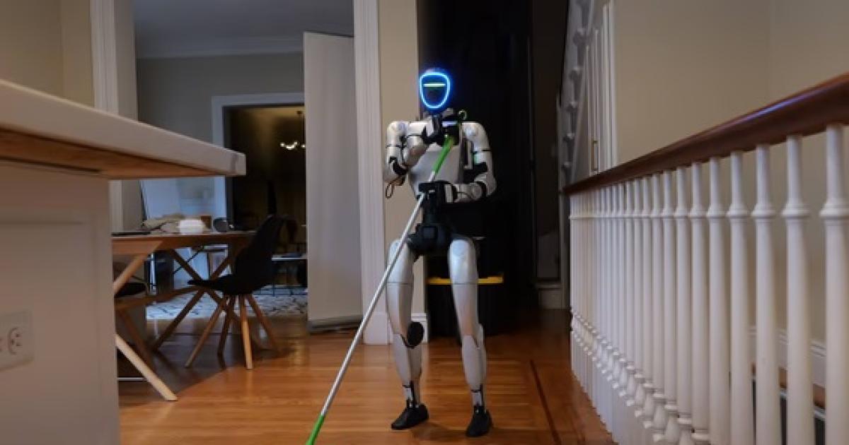 Robot humanoide ya limpia casas en EEUU