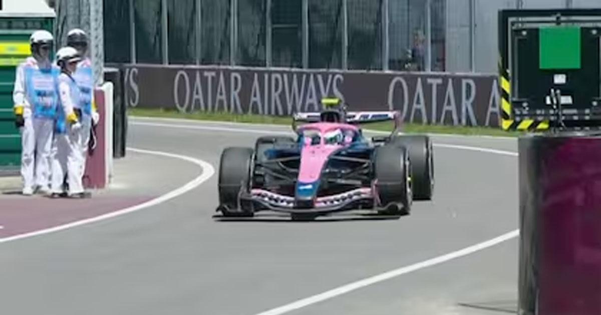 Colapinto se recuperoacute y terminoacute 13deg para la Sprint de Canadaacute