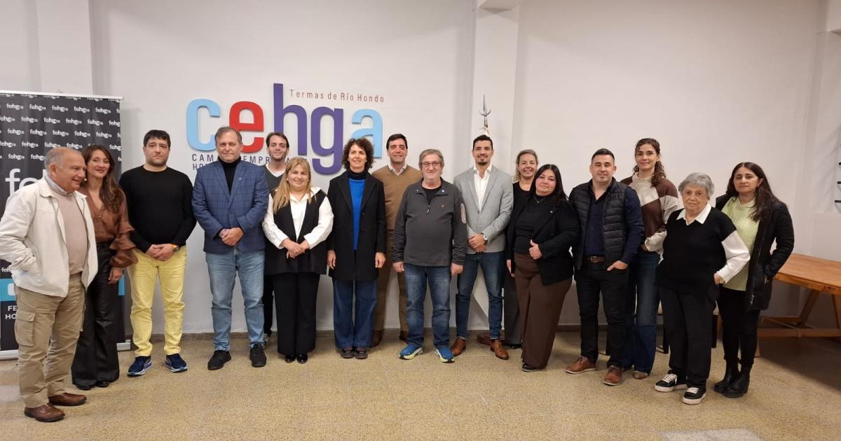Las Termas recibioacute a las maacuteximas autoridades de FEHGRA en una jornada de trabajo institucional