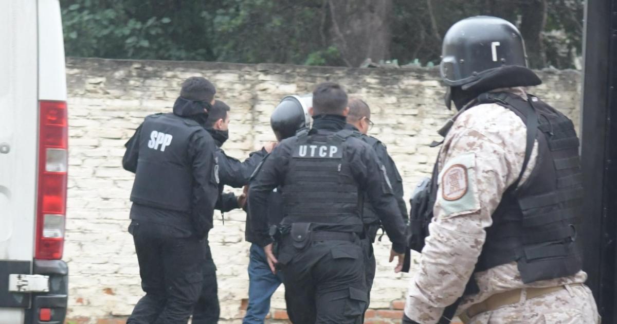 EL JEFE Tala prefirió no abrir la boca en la indagatoria Se lo acusa de digitar el negocio desde Colonia Pinto