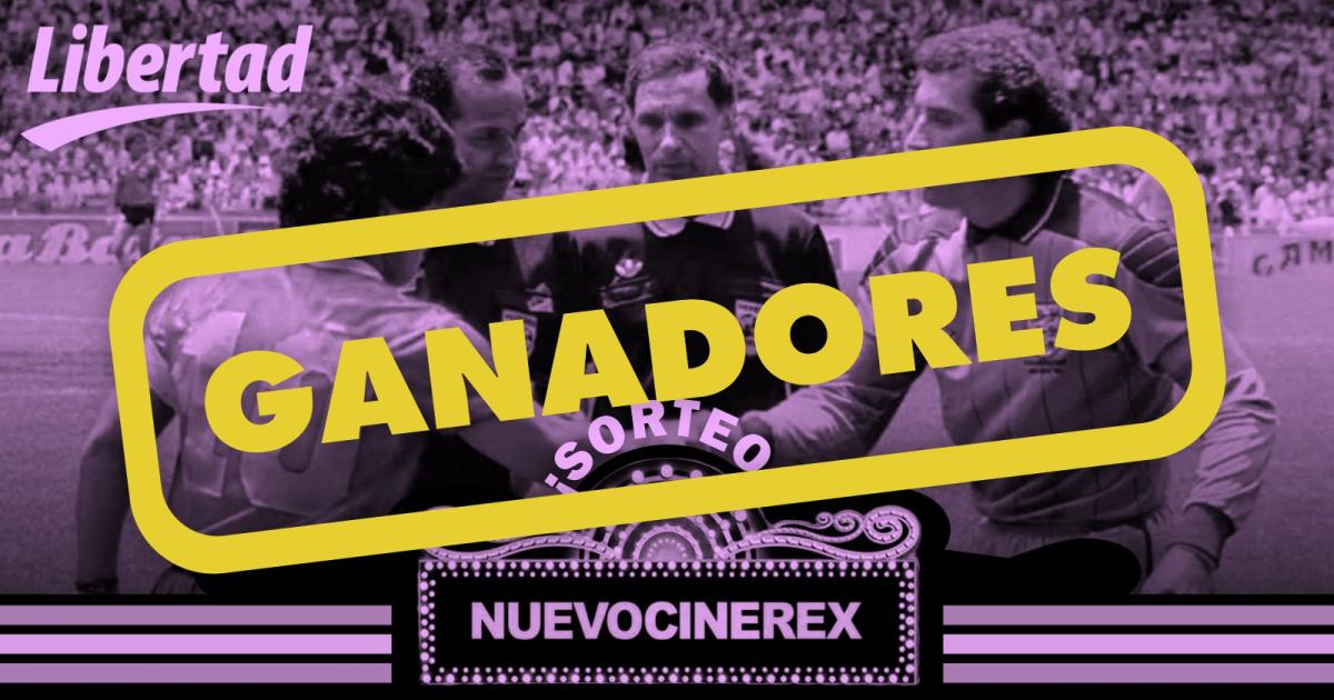 Estos son los ganadores de las entradas para Cine Rex