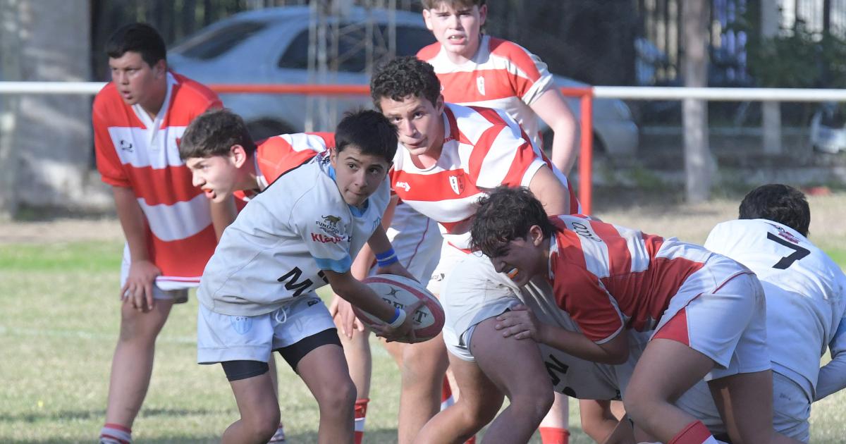Comenzoacute un fin de semana de fiesta para el rugby juvenil
