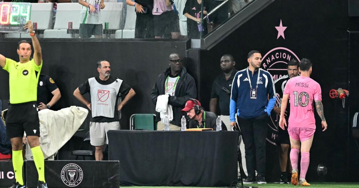 Alarma en la Seleccioacuten- Messi salioacute lesionado en Inter Miami