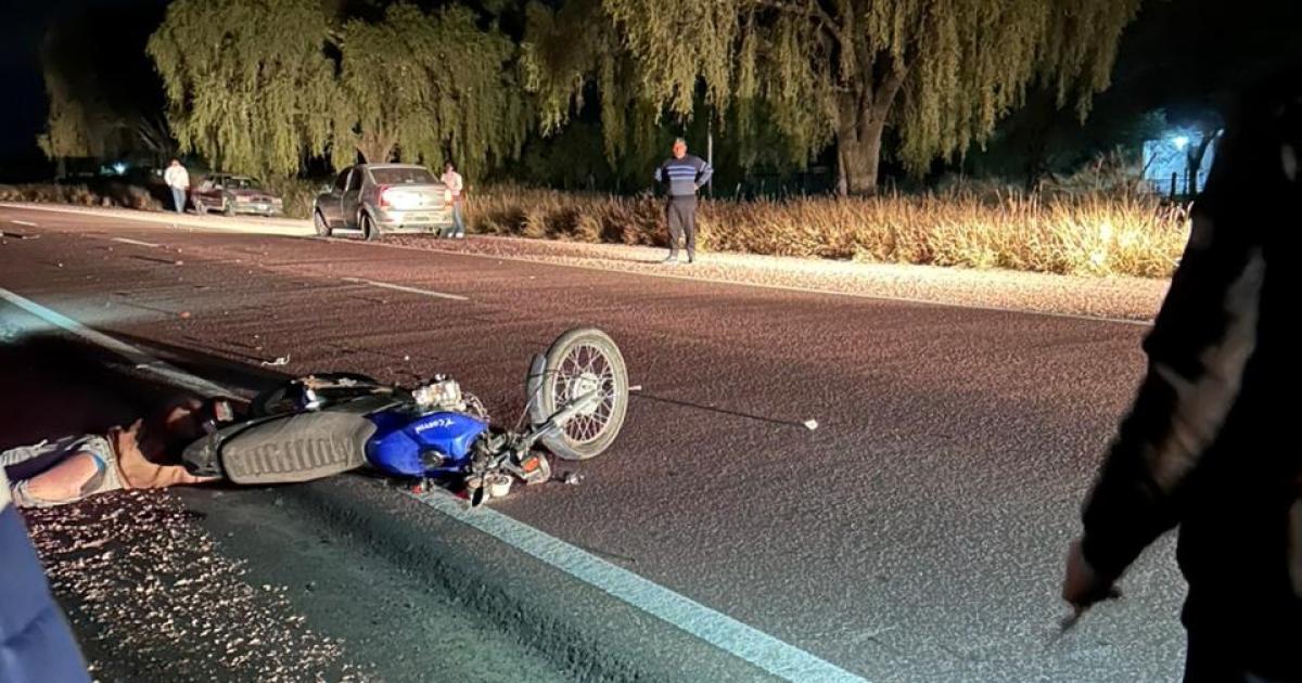 Por choque frontal motociclista sufre amputacioacuten de una pierna