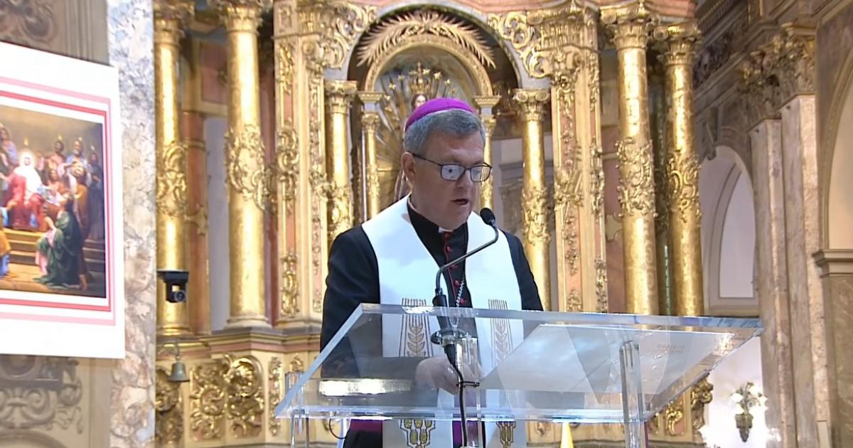 Nadie se salva solo- la dura criacutetica de Garciacutea Cuerva al Gobierno Nacional en el Tedeum