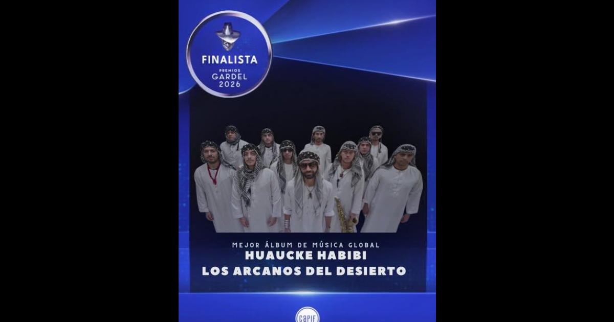 Los Arcanos del Desierto en su noche Gardel