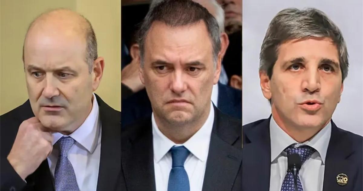 Denuncian a Caputo Sturzenegger y Adorni por presunto vaciamiento de Vialidad Nacional