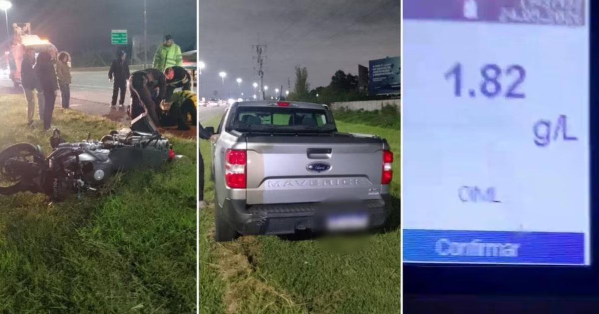 Manejaba borracho quiso evitar un control y atropelloacute a dos policiacuteas