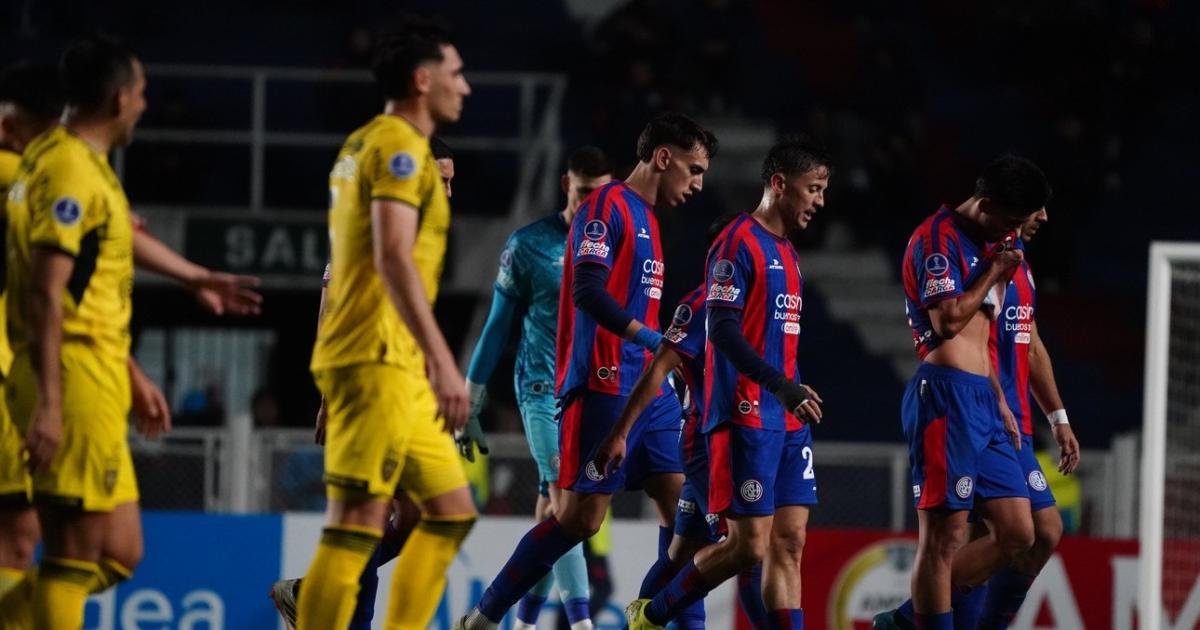 San Lorenzo eliminado (Foto Emmanuel Fernndez)